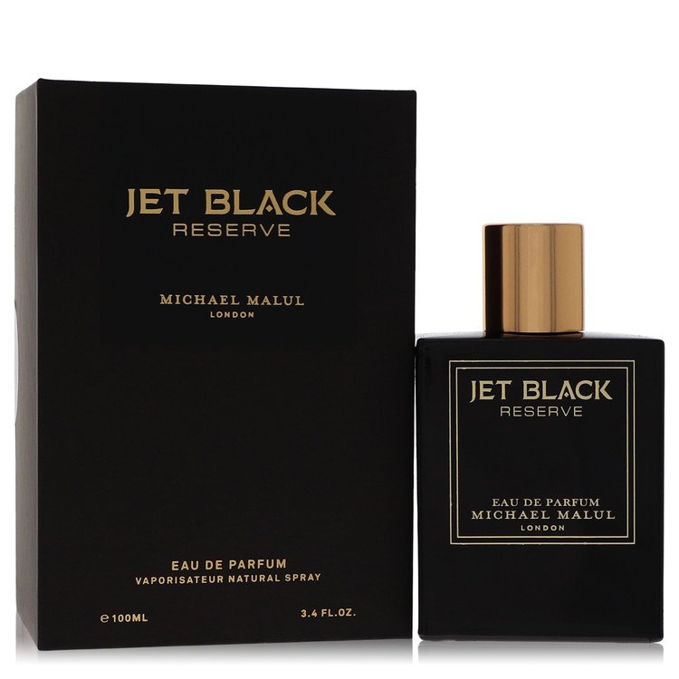 Jet Black Reserve by Michael Malul Eau De Parfum Spray 3.4 oz Jet Black Reserve by Michael Malul Eau De Parfum Spray 3.4 oz
